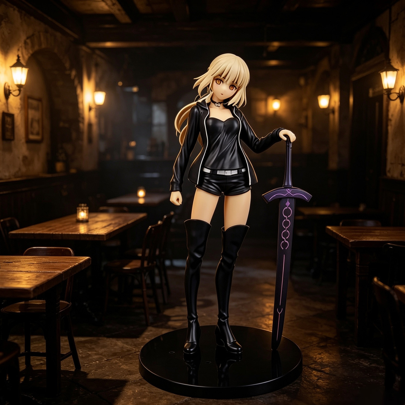 Anime Figurine Dark Knight Des - огляд і ціна Premium Anime Merchandise