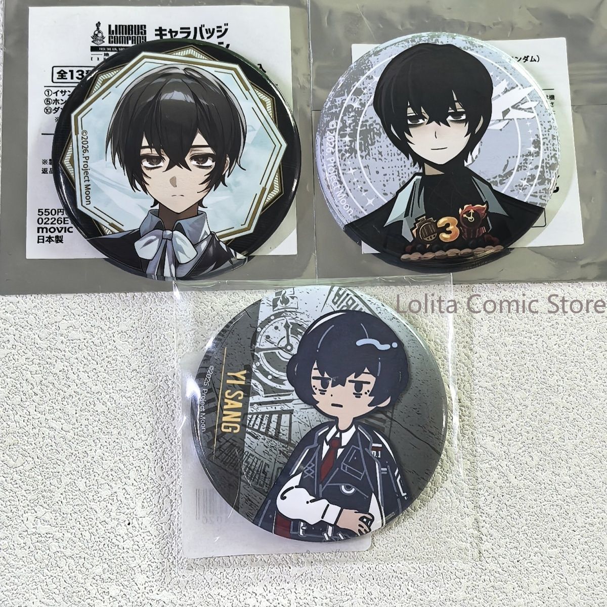 Official Japanese Goods Limbus - огляд і ціна Anime Merchandise Companies