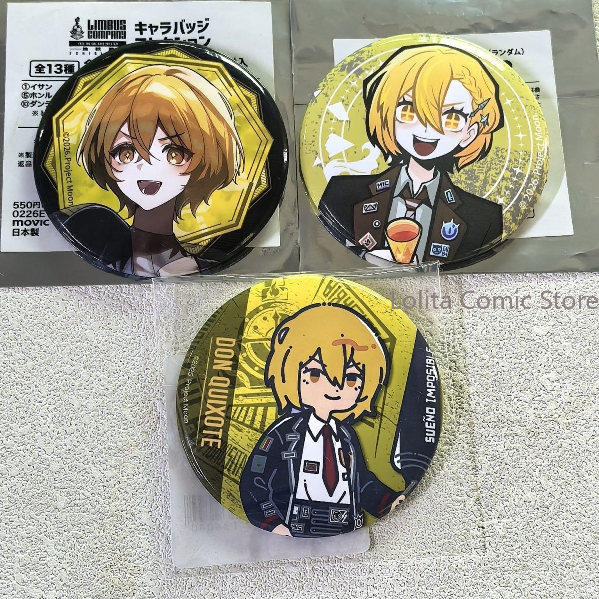 Official Japanese Goods Limbus - огляд і ціна Anime Merchandise Companies