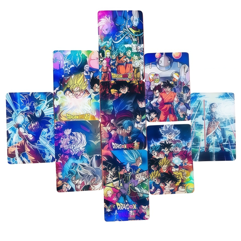 50pcs Dragon Ball holographic  - огляд і ціна Anime Merchandise Box